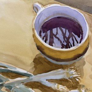 Cup of Tea and Scallions