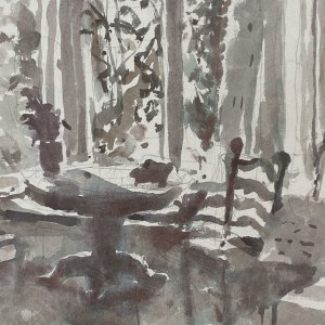 Interior Table and Window Seat