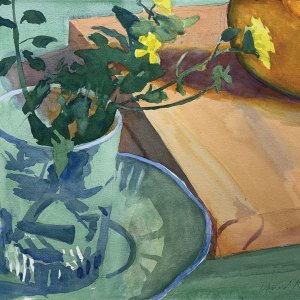 Yellow Flower and Melon