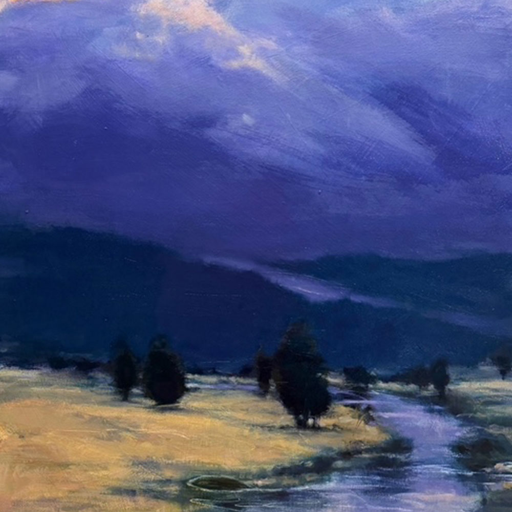 Support the he Brattleboro Museum & Art Center and bid on Petria Mitchell's most recent oil painting. The auction is part of the 